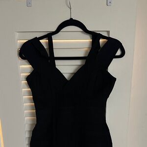 Elegant Black Sleeveless Dress